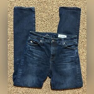 Adriano Goldschmied The Mari High Rise Straight Dark Wash Jeans Size 28